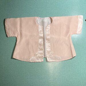 Antique Marshall Fields Silk Newborn Top